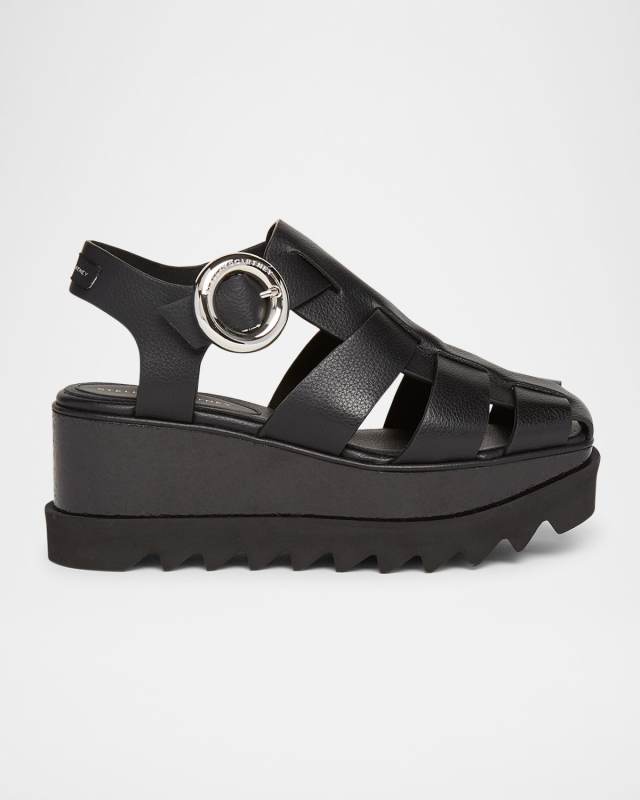 Elyse Vegan Platform Fisherman Sandals